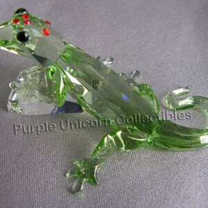 Swarovski Crystal SCS 2008 Panda Event Gecko ~ SIGNED by Designer #905541